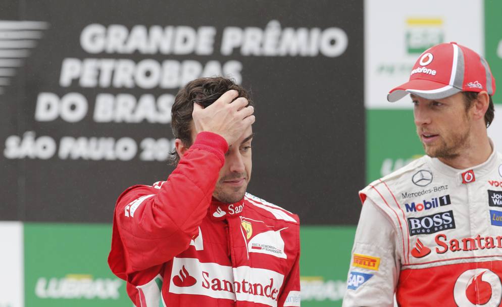 Brasile 2012: La delusione di Alonso sul podio, che dirà 